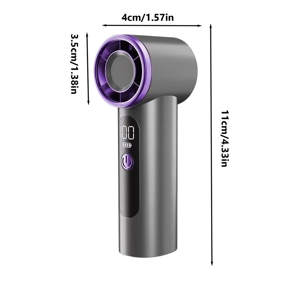 

Mini Fan USB Rechargeable Portable Cooling Tool Quiet Mini Fan For Travel Office Outdoor Home Camping Theme Park Commuting Kids серый