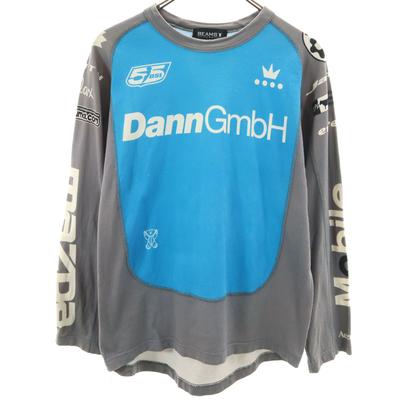 BEAMS T Long Sleeve T-shirt Blue Dann GmbH Long-Sleeve T-Shirt Men's Used