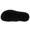Li Ning Rubber Sole Slide Slippers Men's Black White ABTR005-2