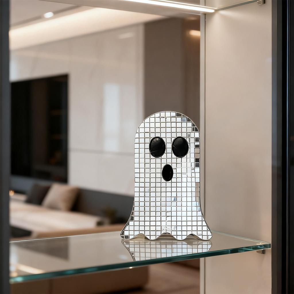 Halloweenské disco dekorace Disco ozdoby na stůl s černým čarodějnickým kloboukem Třpytivá stupňovitá podnosová cedule Hororové stolní dekorace pro sváteční párty