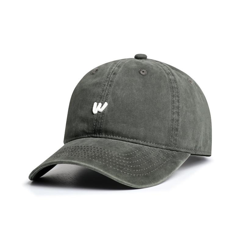 

Spring and summer new simple small letter embroidered cap women s fashion versatile face small sunscreen shading baseball cap M（56-58cm）