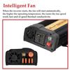 6000W Solar Power Inverter 12V DC To 220V AC Modified Sine Wave Multifunctional Inverter