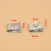 20Pcs Car Universal Speed Fasteners U Nuts Self Tapping Screw Spire Clip 6mm Hole Interior Door Trim Panels Clips Metal Rivets