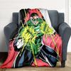 1pc Green Lantern Ring Blanket Polyester Fiber, All Season Comfort for Sofa, Bed, Office, Car, Camping Ideal Home Decor & Gift, Office Comfort