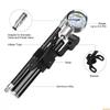 N0HA Bike Pump Mini Portable Foot Pump with Pressure Gauge Pump
