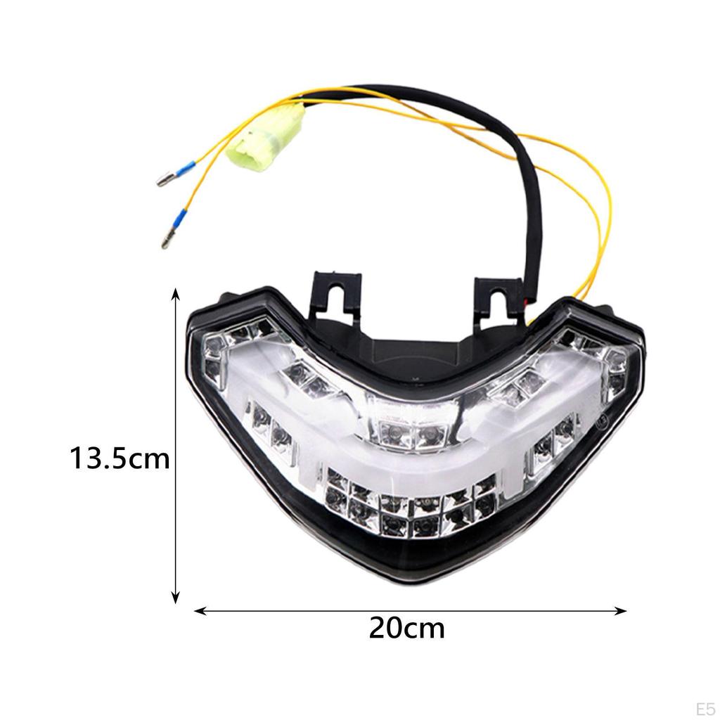 Motorbike Taillight, Motorcycle LED Brake Light, Turn Signal Rear Premium ,Spare