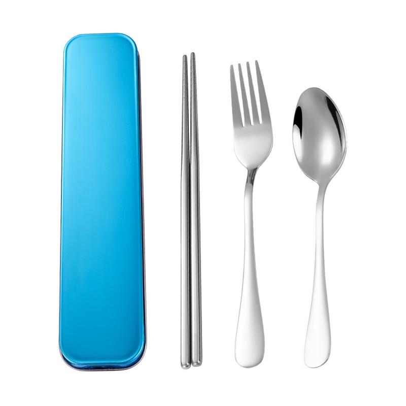 XuanRun Portable Stainless Steel Cutlery Set - 2 Pack