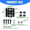Durability V Wheel V Gantry Plate for Smooth Motion Enhances Stability in 3D Printer Framework Machinery Easy Installation