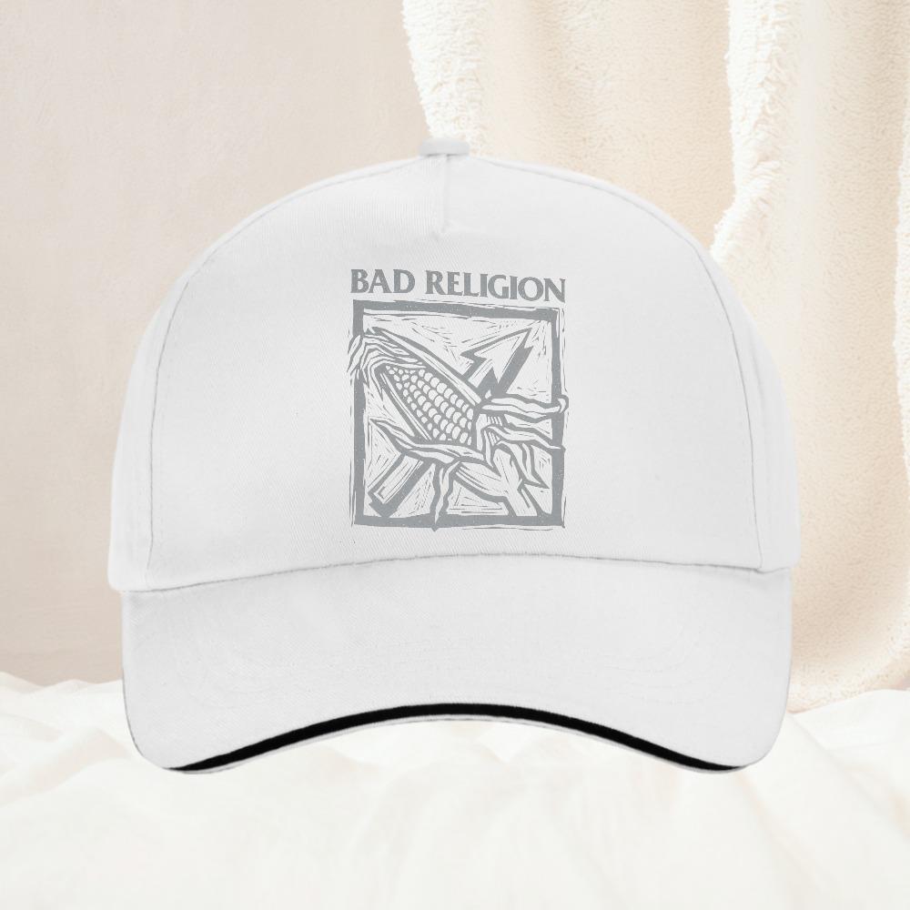 Bad Religion Unisex Tegen de Stroom In Slimfit pet Zomerse honkbalpet Verstelbaar voor Dagelijks Gebruik pet Alle Seizoenen Reisgeschenk