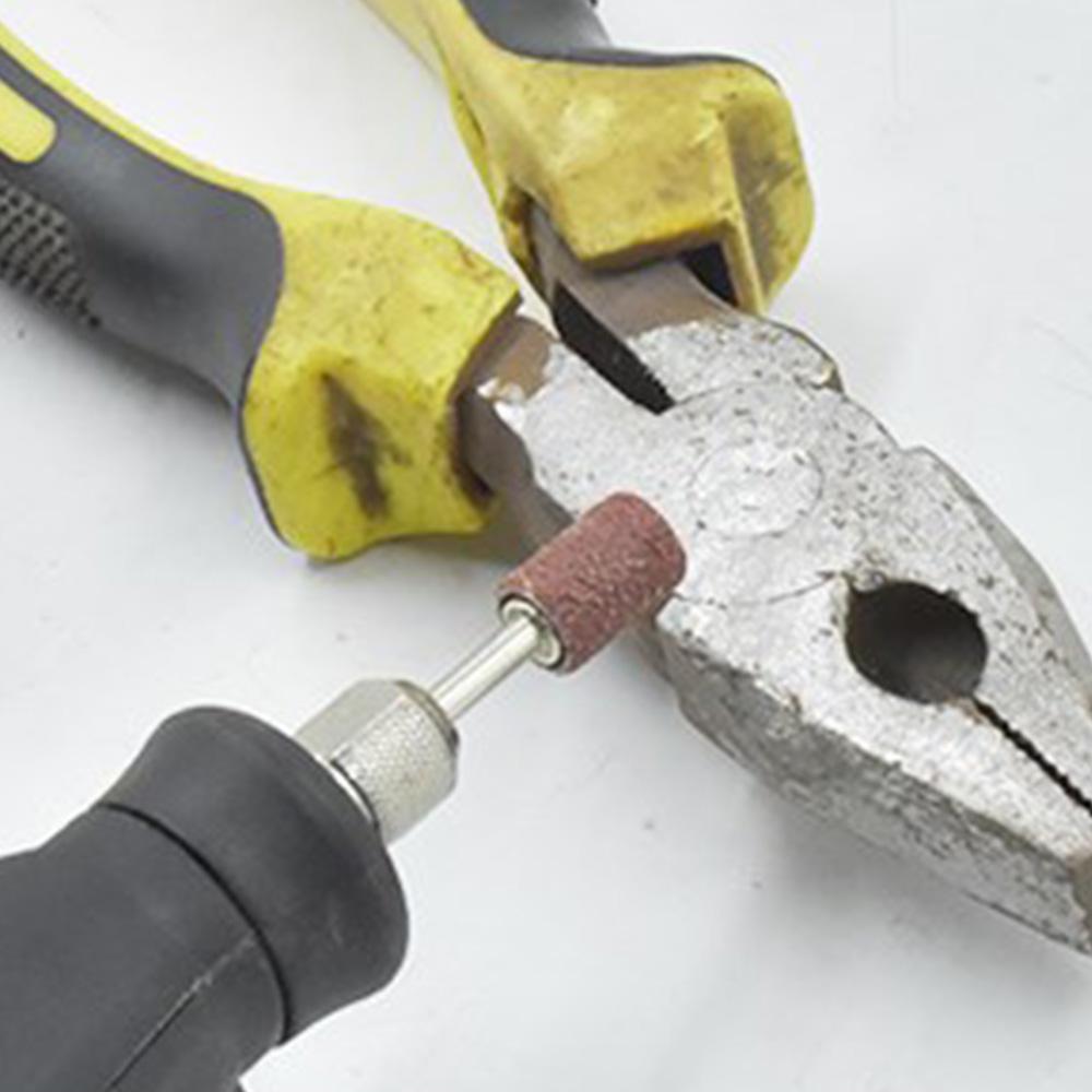 Buy 100Pc 80600Grit 8MM/14MM Sand Drum Sanding Kit Rubber Mandrels For Dremel 4000 at