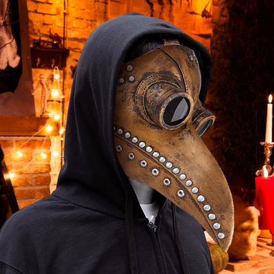 Steampunk Pest Arzt Schnabelmaske Lustige Latex Maskerade Vogelmaske Lange Nase Party Schnabelmaske Halloween Maskerade Kostüm Requisiten