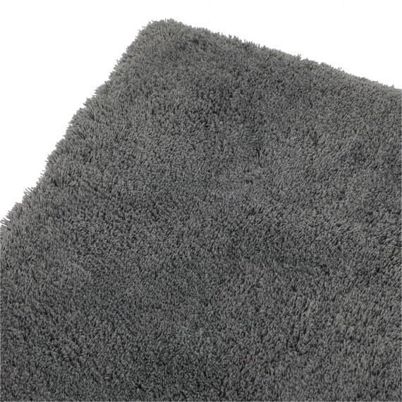 NITORI Absorbent Bath Dark NITORI 7741191 High-Density Mat, Regina, 45x60cm, Gray,