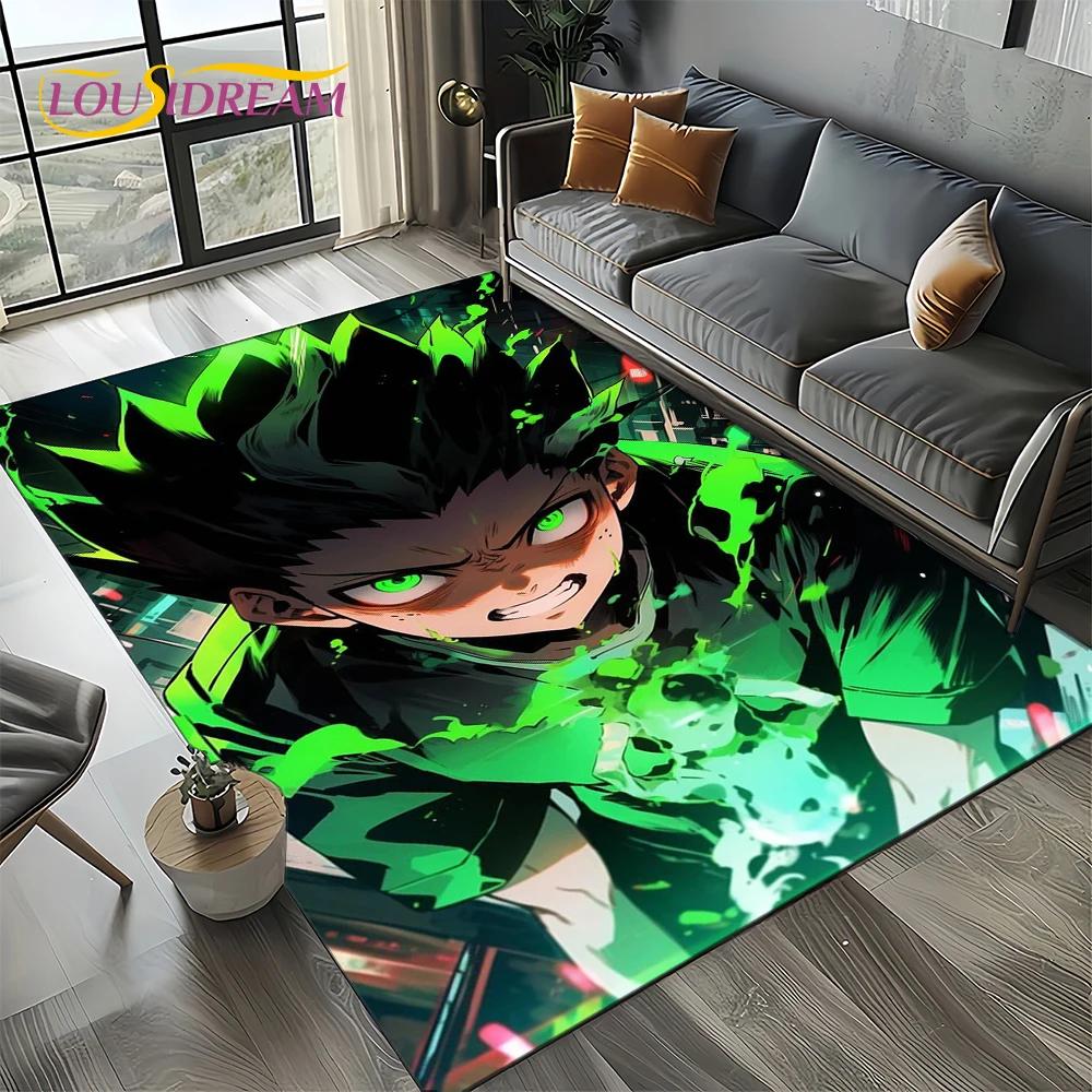 HxH Anime Hunter×Hunter Kreslený Koberec do Ložnice Obývacího Pokoj Domácí Dekorace na Pohovku, Dětská Velká Podlahová Rohožka Dárek