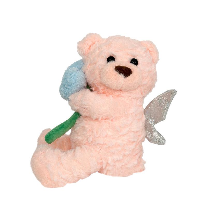 Premium Sekiz İnç Bebek Yakalama Makinesi Bebek Peluş Oyuncak Sevimli Düğün Çiçek Atma Melek Ayı Bebek Kız Hediyesi