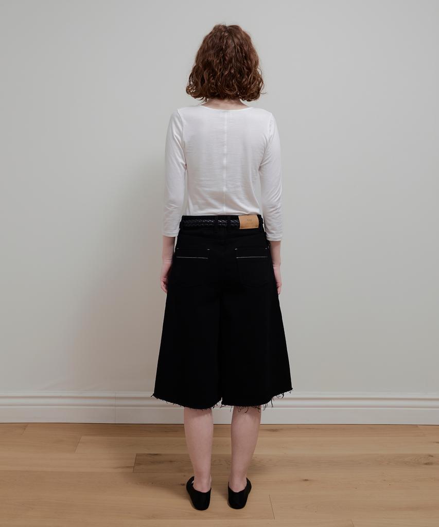 Aobteu Modal Half Sleeve T-Shirt - White