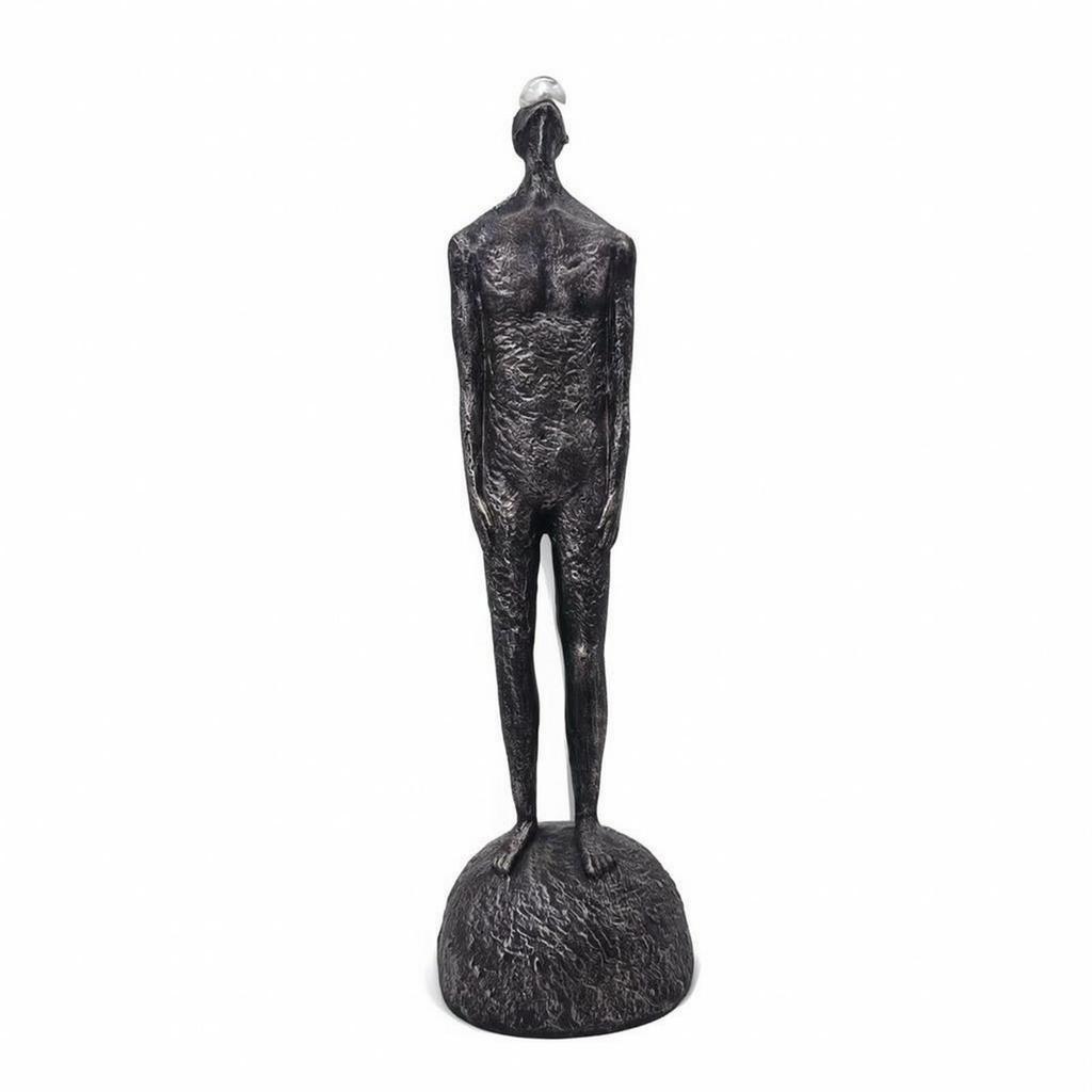 Abstract Human Statue Modern Figure Sculpture Freestanding for Living Room