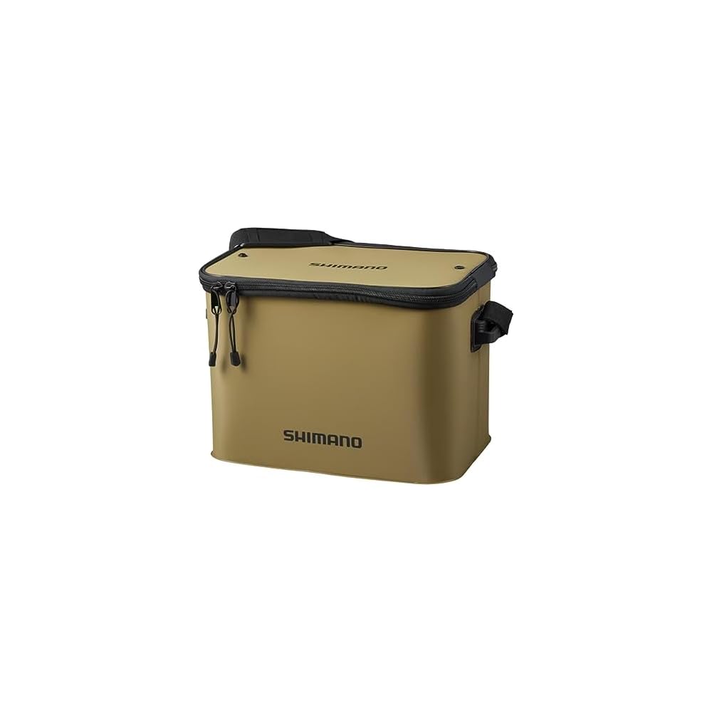 Shimano Tackle Bucket EV BK-019W 40cm Khaki Fishing Gear Storage Container