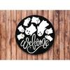 Vintage Metal Tin Sign Wall Art Home Decor 20x20cm