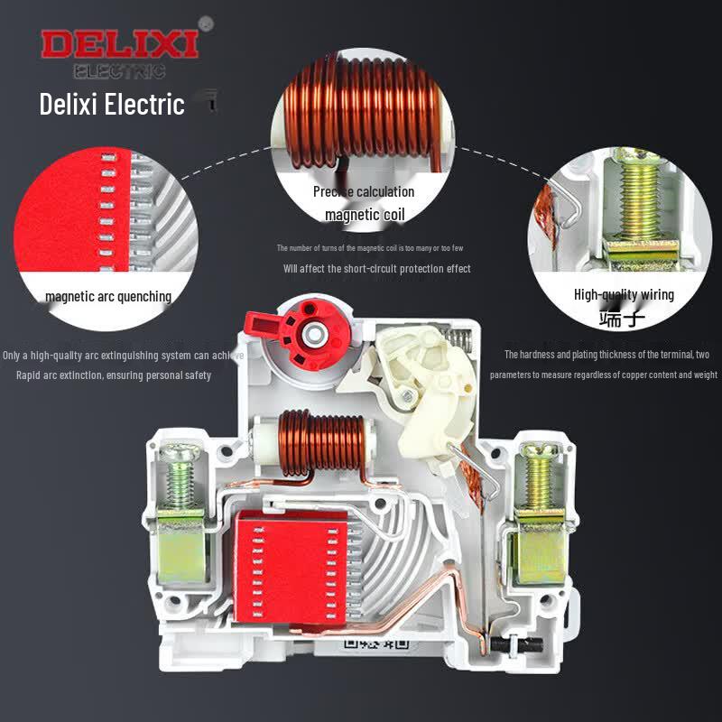 DELIXI DZ47LE Series Residual Current Circuit Breaker