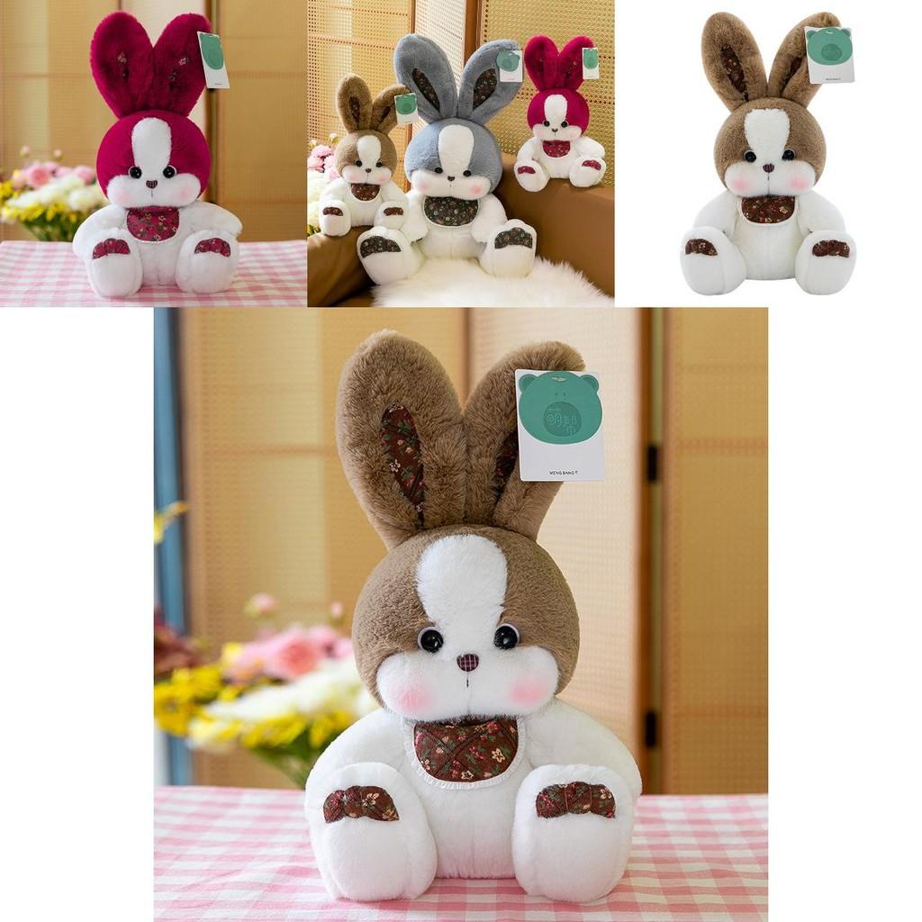 Cute Rabbit Plush Toy For Kids Birthday Gift With Soft Pp Cotton Stuffing
