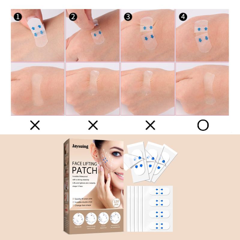 

Invisible Face Stickers V Shape Neck Eye Double Chin Lift Tapes Patch for Ladies Christmas Holiday Gifts one size
