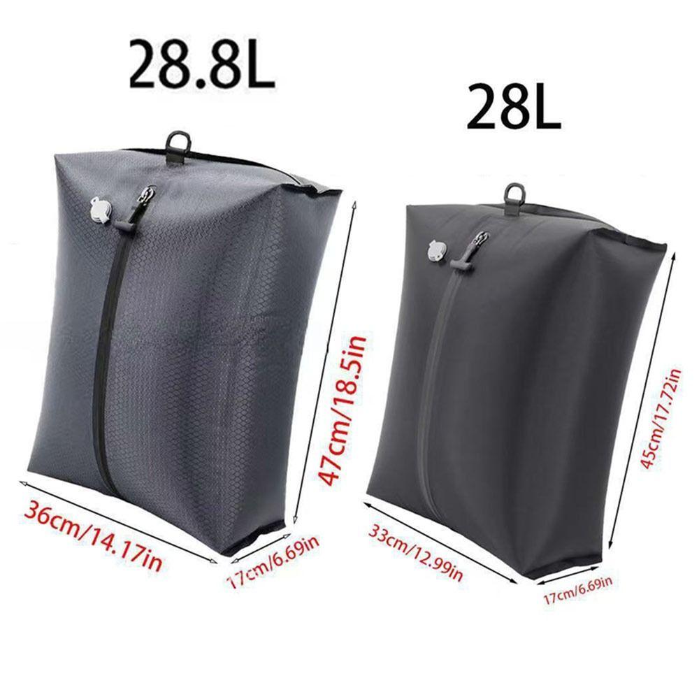 Wasserdichte Reise-Vakuumbeutel Faltbare Gepäck-Vakuum-Aufbewahrungstasche für Koffer Rucksäcke Gepäck