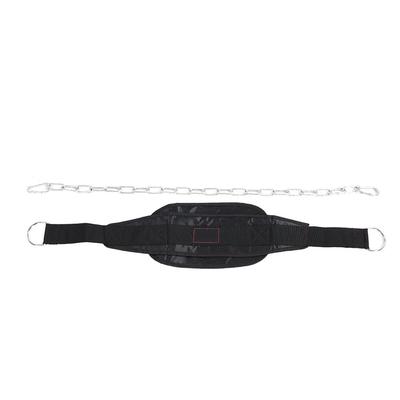 Fitness Drop Weight Equipment Gym Dip Belt Waist Chain Strength Power Training Building