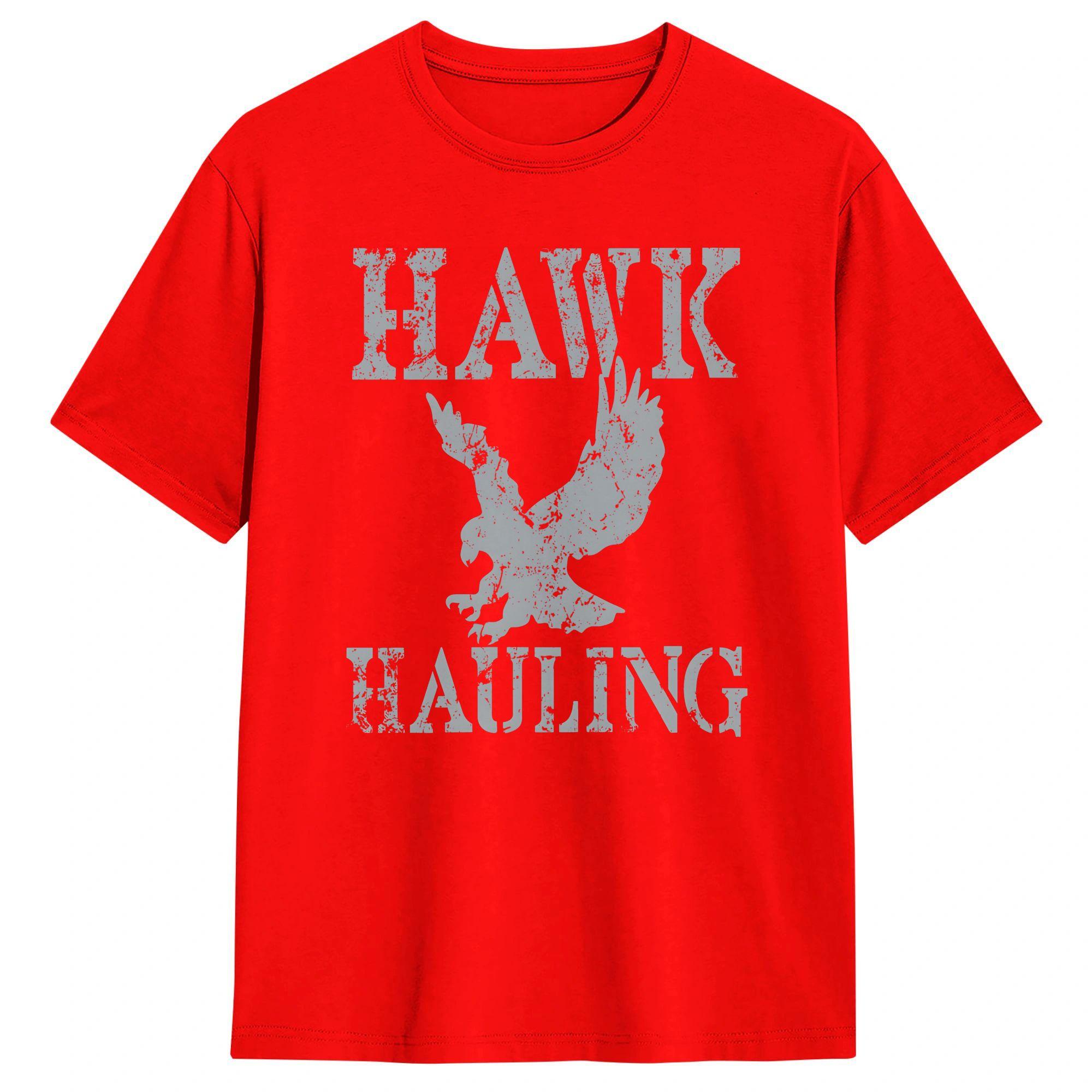 Hawk Hauling TShirt Summer Fashion TShirts Cotton ONeck Plus Size Tees ShortSleeve Streetwear Tshirt S