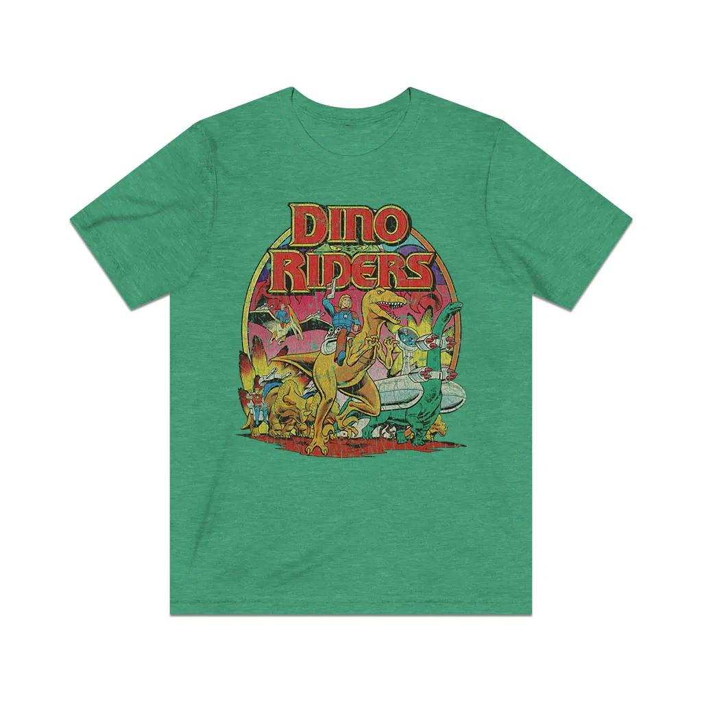 Dino-Riders The Adventure Begins 1988 Vintage Men s T shirt 2XL