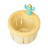 Sink Strainer Cute Cactus Anti Clog Catcher Replacement Sturdy Easy to Clean