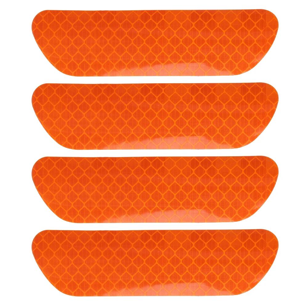 

Светоотражающие наклейки на двери автомобиля, цветные предупреждающие наклейки на бампер, самоклеящиеся светоотражающие ленты на зеркало заднего вида, автомобильные аксессуары