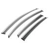 4pcs Side Window Visors Sun Rain Guard Vent Deflectors Fit for Nissan Sylphy 12 15 (Smoked)