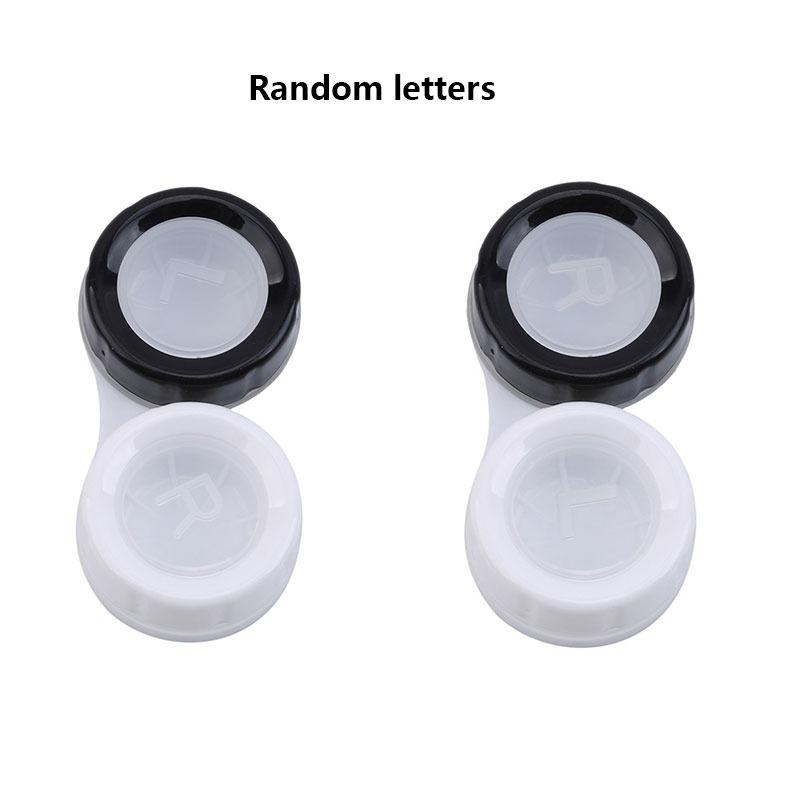 10 grids Contact Lens Box Holder Portable Small Lovely Clear Eyewear Bag Container Contact Lenses Soak Storage Case