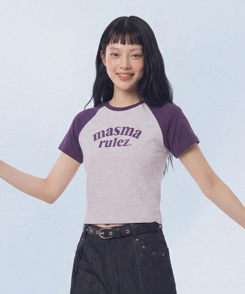 Maseumaluljeueopaeleol Arch Logo Raglan T-Shirt_3 Colors