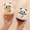 Push Type Toothpick Dispensers Lovely Panda Toothpick Holder Automatic Toothpick Organizers Box Homes Decorations