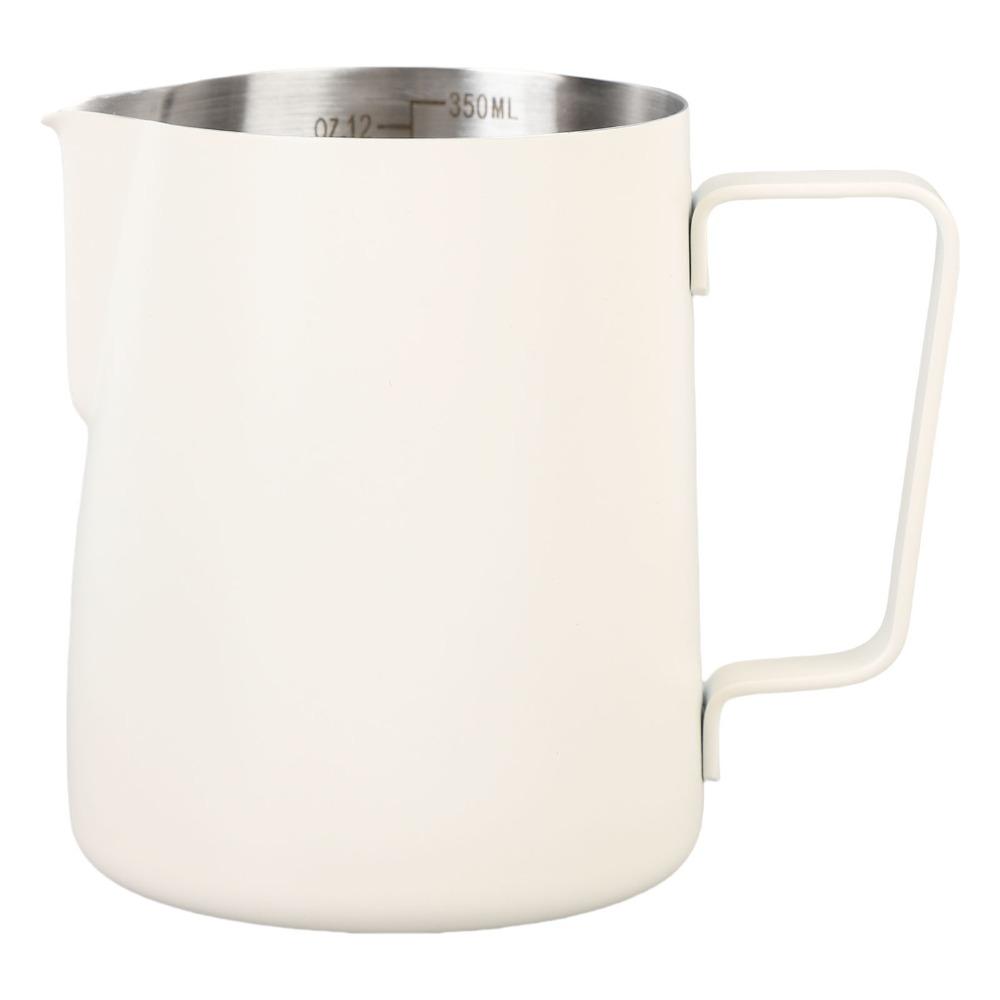 Pointed Spout Milk Pitcher 304 Stainless Steel Espresso Steaming Pot Coffee Preparation