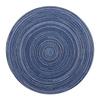 6PCS Braided Round Place Mats Kitchen Dining Table Runner Heat Insulation Non-Slip Washable Placemats Christmas Table Mats Home Decoration Pad Coaster