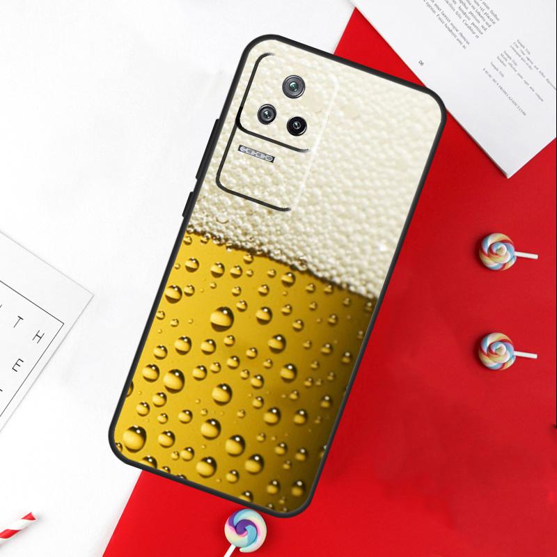 

A Glass of Beer Alcohol Cover For Xiaomi 11T 12T 13T 14T Pro 13 14 15 Ultra POCO X7 Pro X3 X5 X6 F5 F6 M6 Pro Case POCO X7 Pro