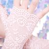 Lace Gloves Cute Women's Sunscreen Summer Breathable Dew Finger Fashion Half Finger Scar Covering Gloves