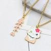 Women Alloy Pendant Necklace Cute Animal Chain Necklace