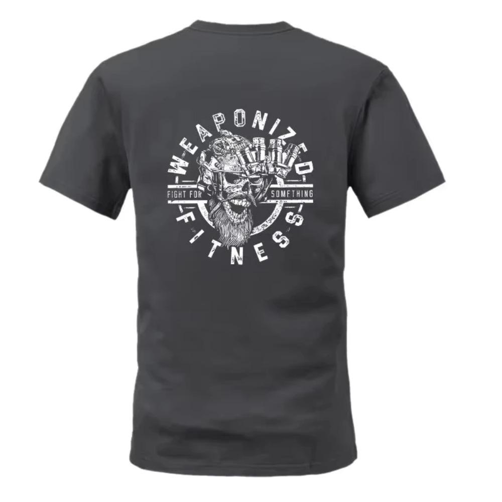 Sommer Herren Militärstil Taktisches Muster T-Shirt Hochwertiger Stoff Street Fashion Baumwolle Weiches Material