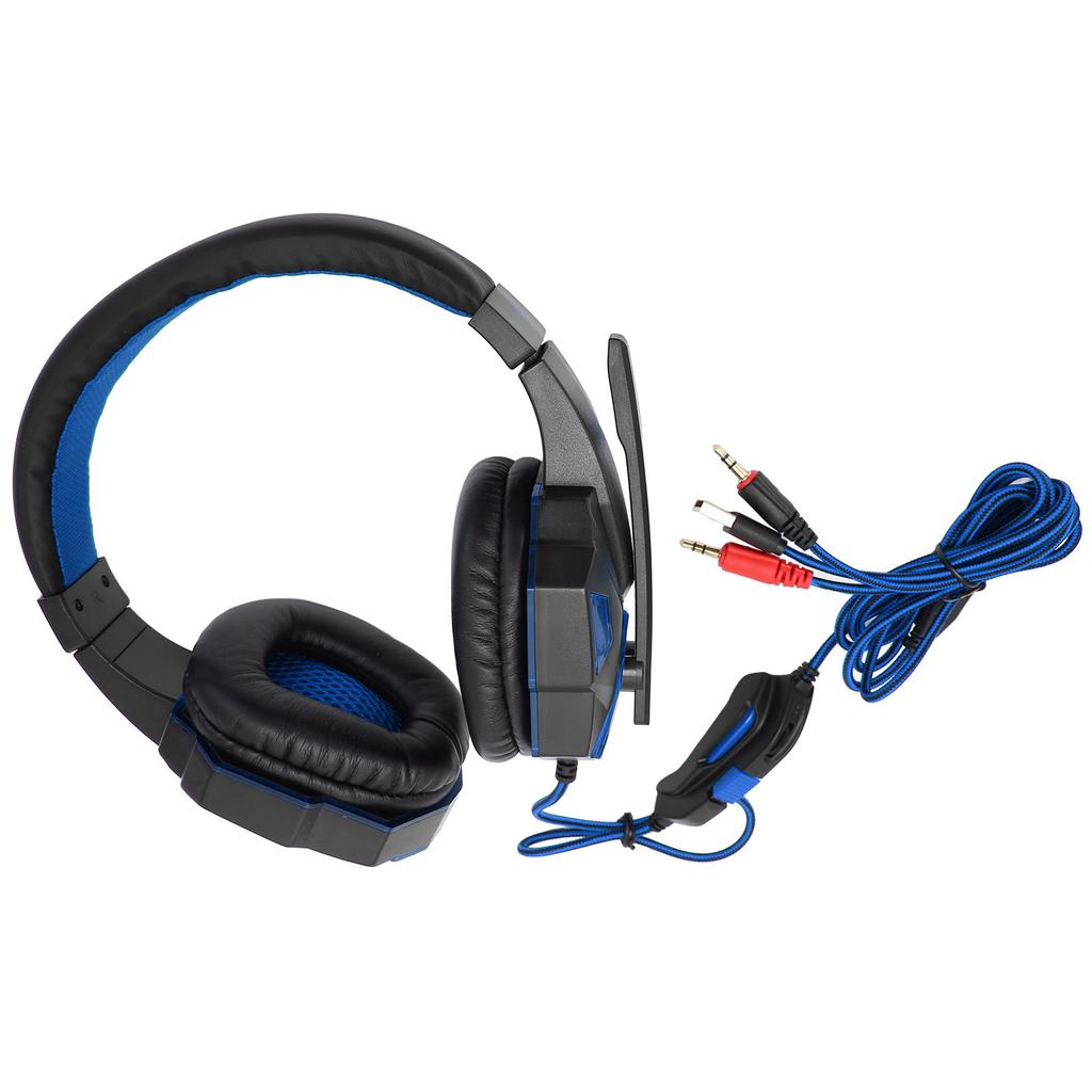 Gaming Headset Lichtgevend   Volume 3,5 mm Gaming Headset met Microfoon voor PC