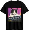 DJ Cat Keyboard Graphic T-shirt