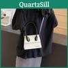 Elegante Borsa a Mano Quadrata Piccola Coreana alla Moda per Donne in Colori e Design di Tendenza