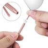 Large Rectangle Eyelash Inspection Mirror with Stainless Steel Handle