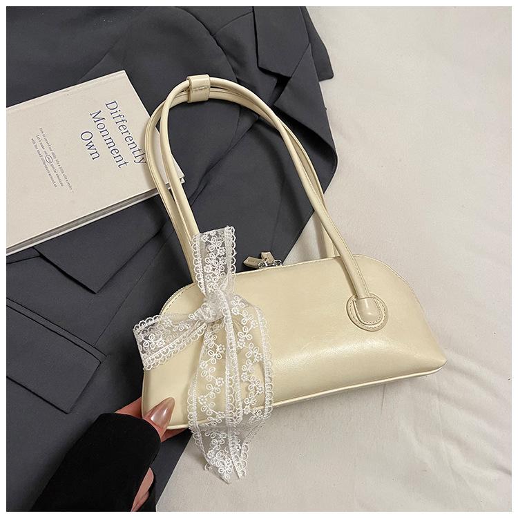 

Niche underarm bag women s spring new fashion trend shoulder bag simple casual commuter women s bag бежевый