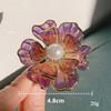 Große Pfingstrose Brosche High-End-Damen-Cheongsam-Accessoires Pin Button Brosche High-End-Exquisite Mode Nischen-Accessoires