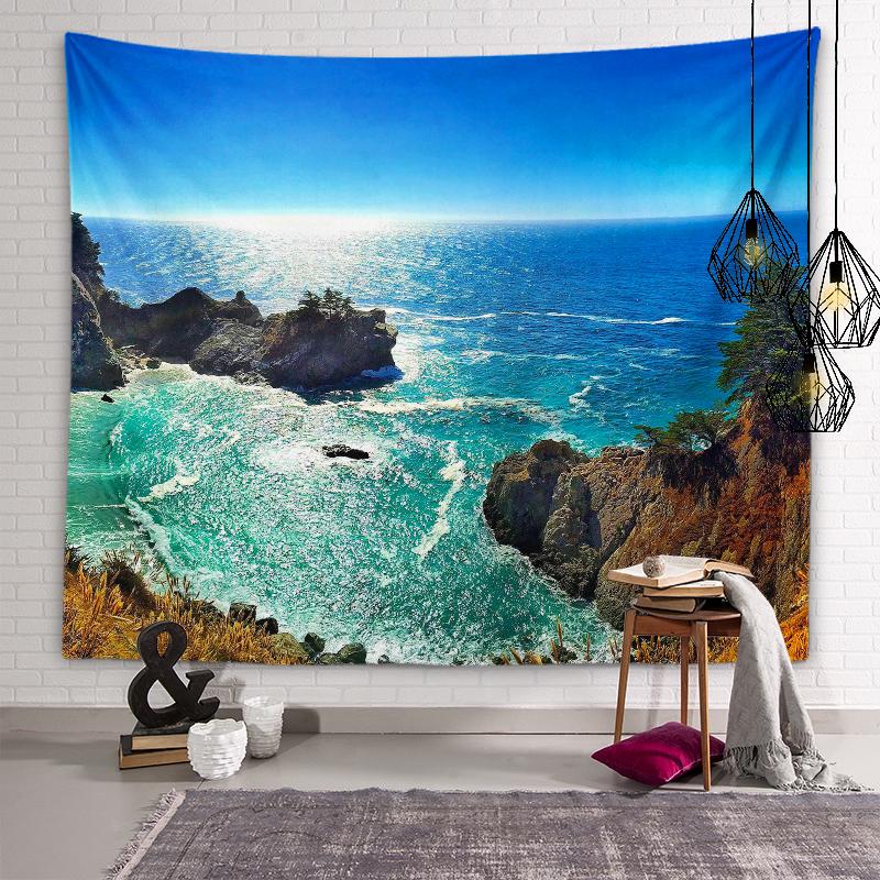 Natural Beauty Tapestry Sunset Sunset Scenery Wall Art Decoration Tapestry Room Aesthetics Living Room Bedroom Home Decor