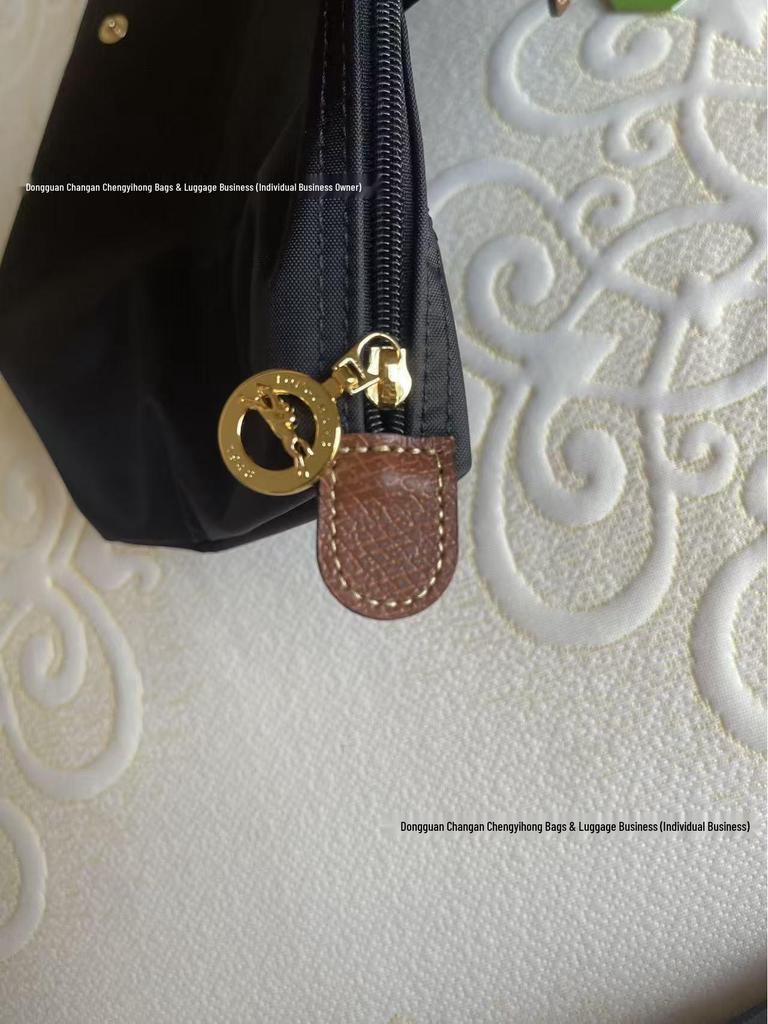 Longxiang 70th Anniversary Classic Waterproof Nylon Shoulder Handbag - Women's Large Capacity Underarm Bag