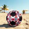 England Football Size 5 Soccer Ball, Machine-Stitched PVC, Durable & High Bounce, All Ages Fit, Fan Merchandise, Matches & Outdoor Use.